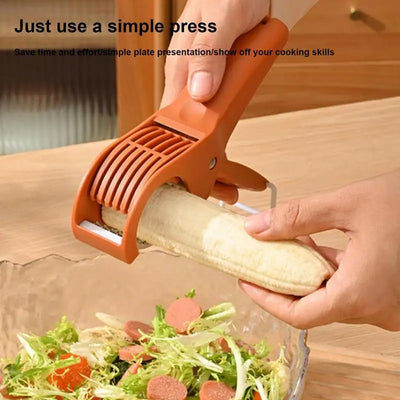 Salad Cutter Choppers Creative Handheld Fruit Vegetable Shredder Kitchen Press Fruit Slicer Gadgets For Home Restaurant