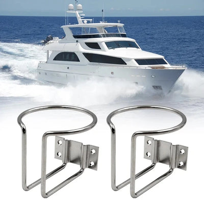 1pcs Stainless Steel Marine Boat Ring Cup Drink Holder For Marine Yacht harddware