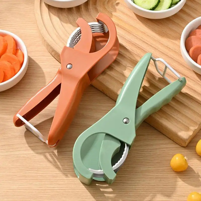 Salad Cutter Choppers Creative Handheld Fruit Vegetable Shredder Kitchen Press Fruit Slicer Gadgets For Home Restaurant