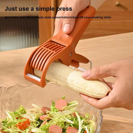 Salad Cutter Choppers Creative Handheld Fruit Vegetable Shredder Kitchen Press Fruit Slicer Gadgets For Home Restaurant