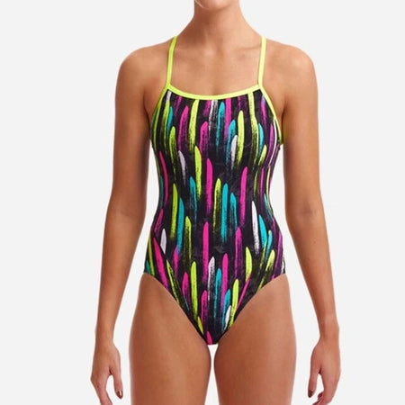 Women Swimsuit Triathlon Back Sexy One-piece Suit Swimwear